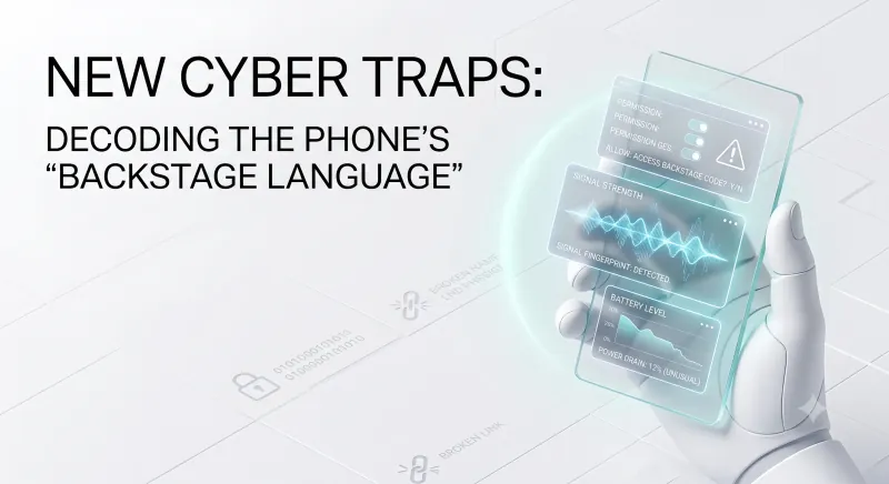 New Cyber Traps: How Your Phone’s "Backstage Language" Is Being Used Against You